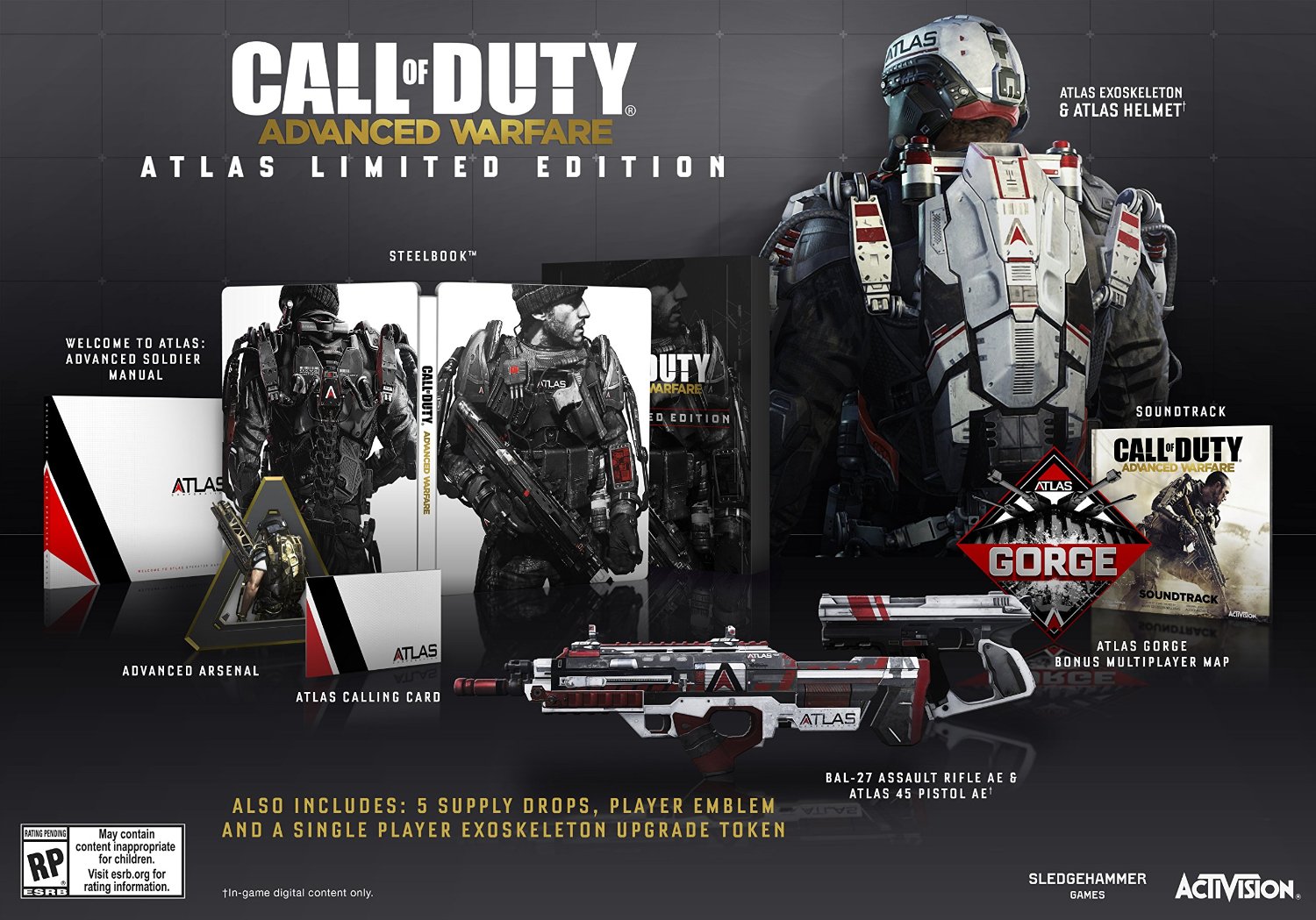 Call of Duty Advanced Warfare - Atlas Limited Edition XboxCall of Duty Advanced Warfare - Atlas Limited Edition Xbox