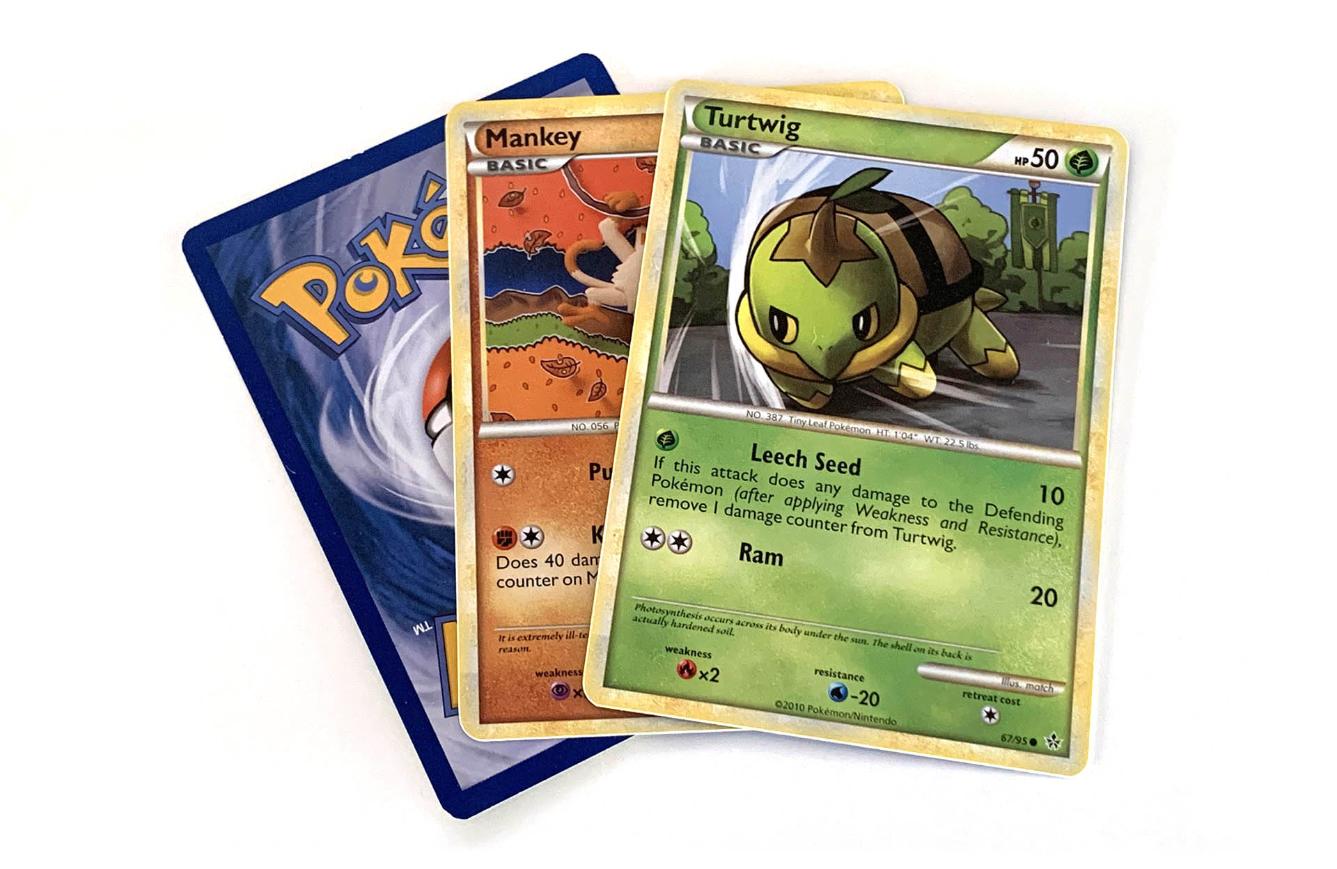 Pokémon trading cards 2010 series